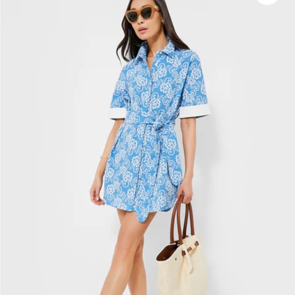 Tuckernuck Riviera Painted Chintz Aurora Dress